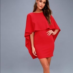 Lulu’s Red Bodycon Dress